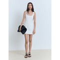 Robe Courte Bretelles Larges