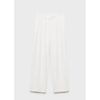 Pantalon De Costume En Lyocell Avec Ceinture À