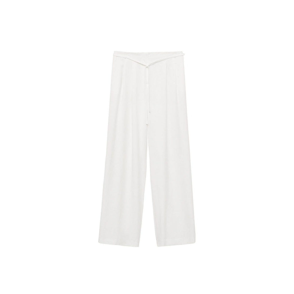 Pantalon De Costume En Lyocell Avec Ceinture À