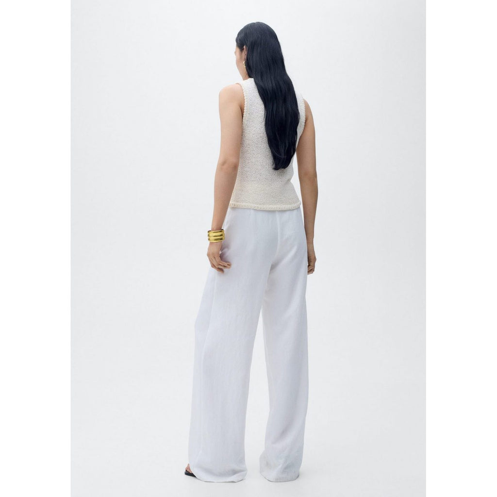 Pantalon De Costume En Lyocell Avec Ceinture À