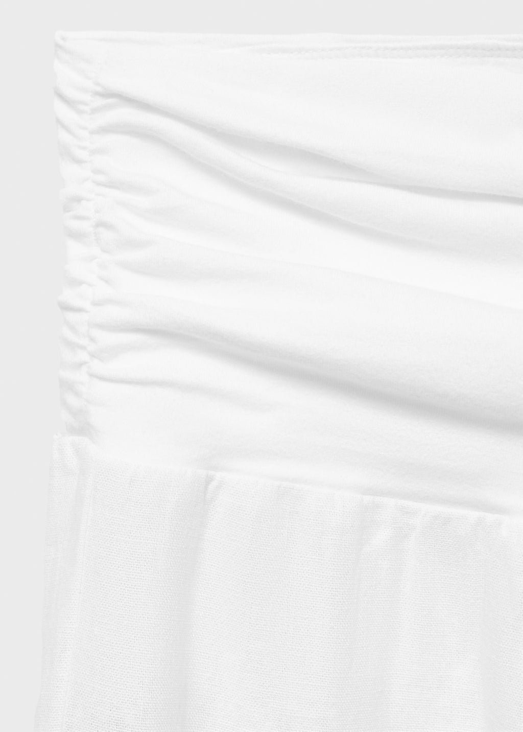 Pantalon Lin Taille Drapée