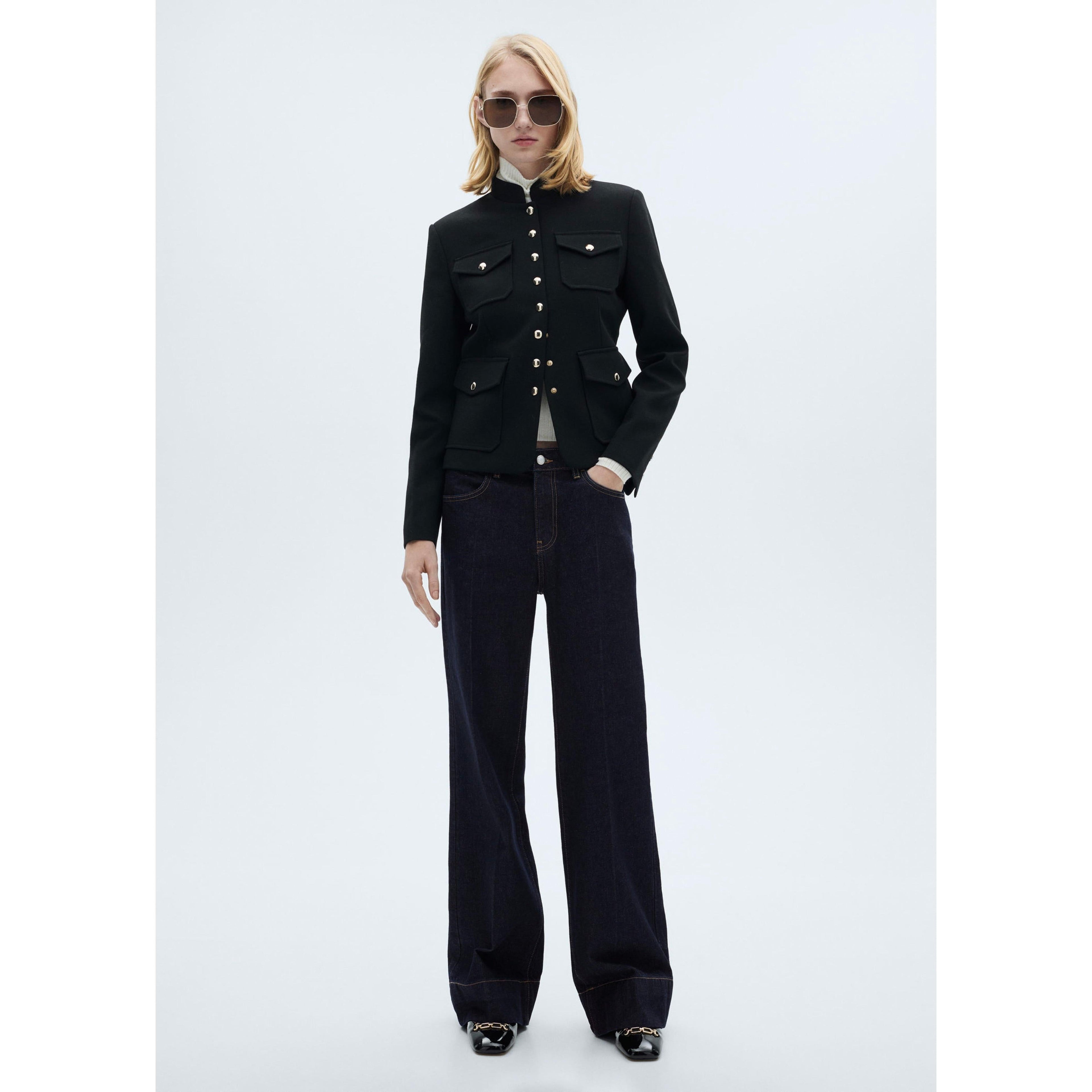 Jean Wideleg Taille Normale - Open Blue