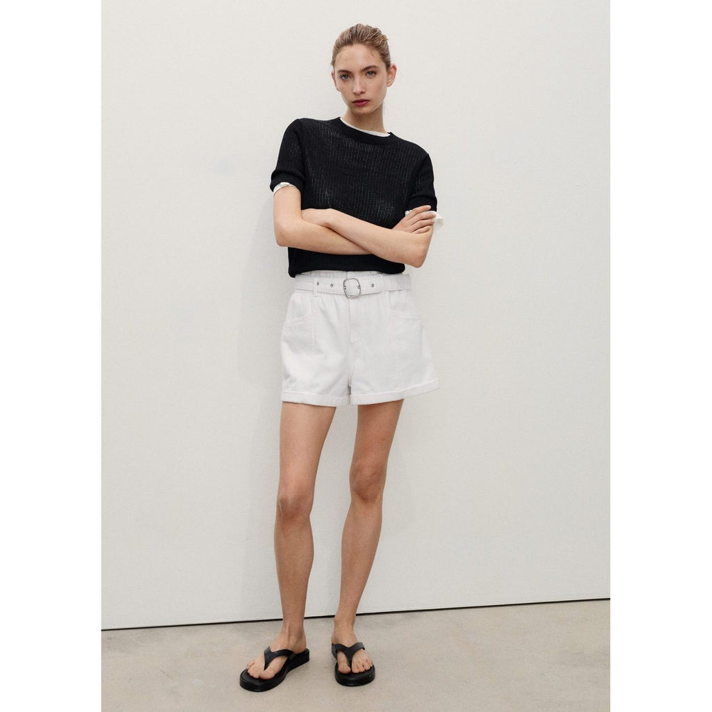 Delia Shorts - White