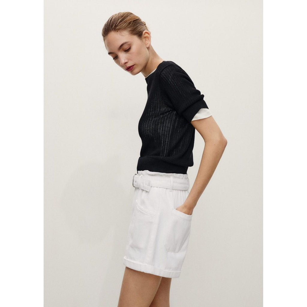Delia Shorts - White