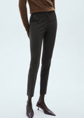 Skinny Crop Pants - Grey
