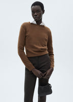 Skinny Crop Pants - Grey