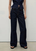Jean Danila Wideleg Rinse Wash