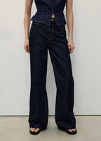 Jean Danila Wideleg Rinse Wash
