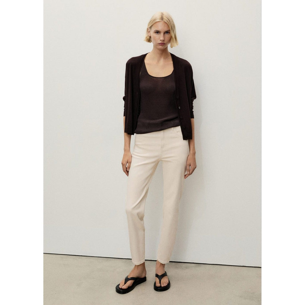 Jeans Newmom - Ecru