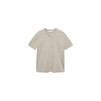 T-Shirt Coton Col En V - Medium Brown