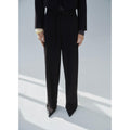 Pantalon De Costume Droit Ns_x0001_Ud - Black