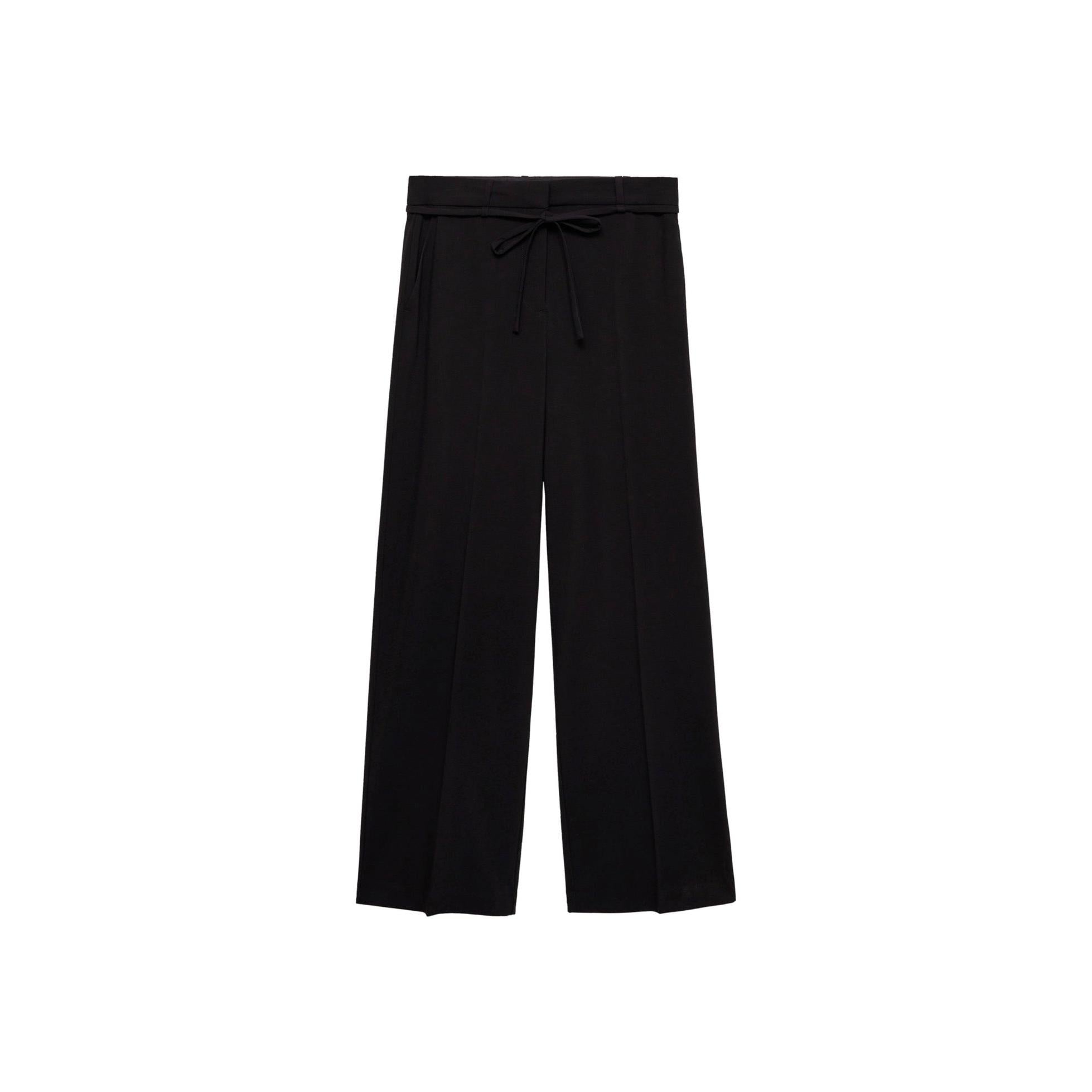 Pantalon De Costume Droit Ns_x0001_Ud - Black