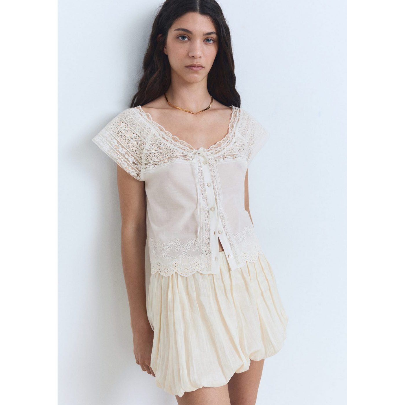 Pretty Blouse - Off White