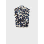 Chemise Coton Imprimée À Manches Courtes