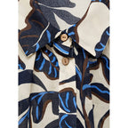 Chemise Coton Imprimée À Manches Courtes