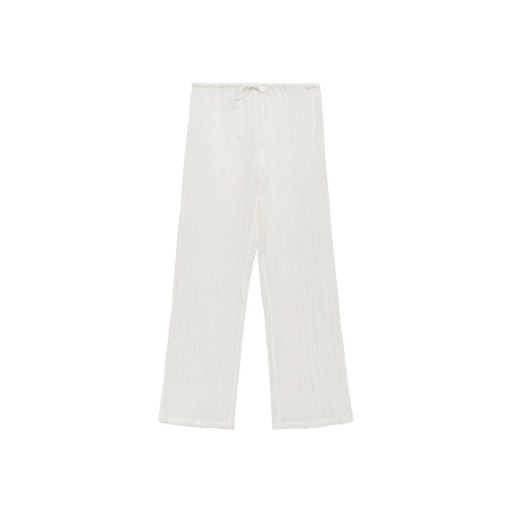 Pantalon Wrinkle - Blanc