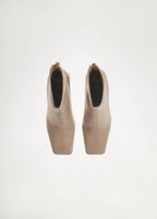 Bottines Talon Bloc Bout Carré