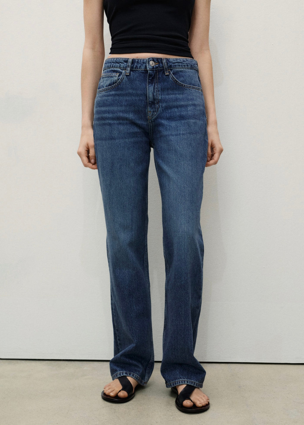 Jean Matilda Droit Taille Normale - Dark Blue