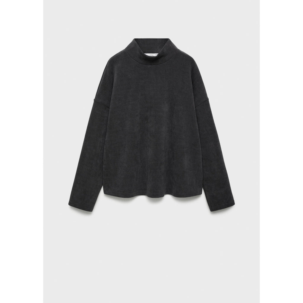 Sweat-Shirt En Velours Côtelé Prémaman - Dark Heather Grey