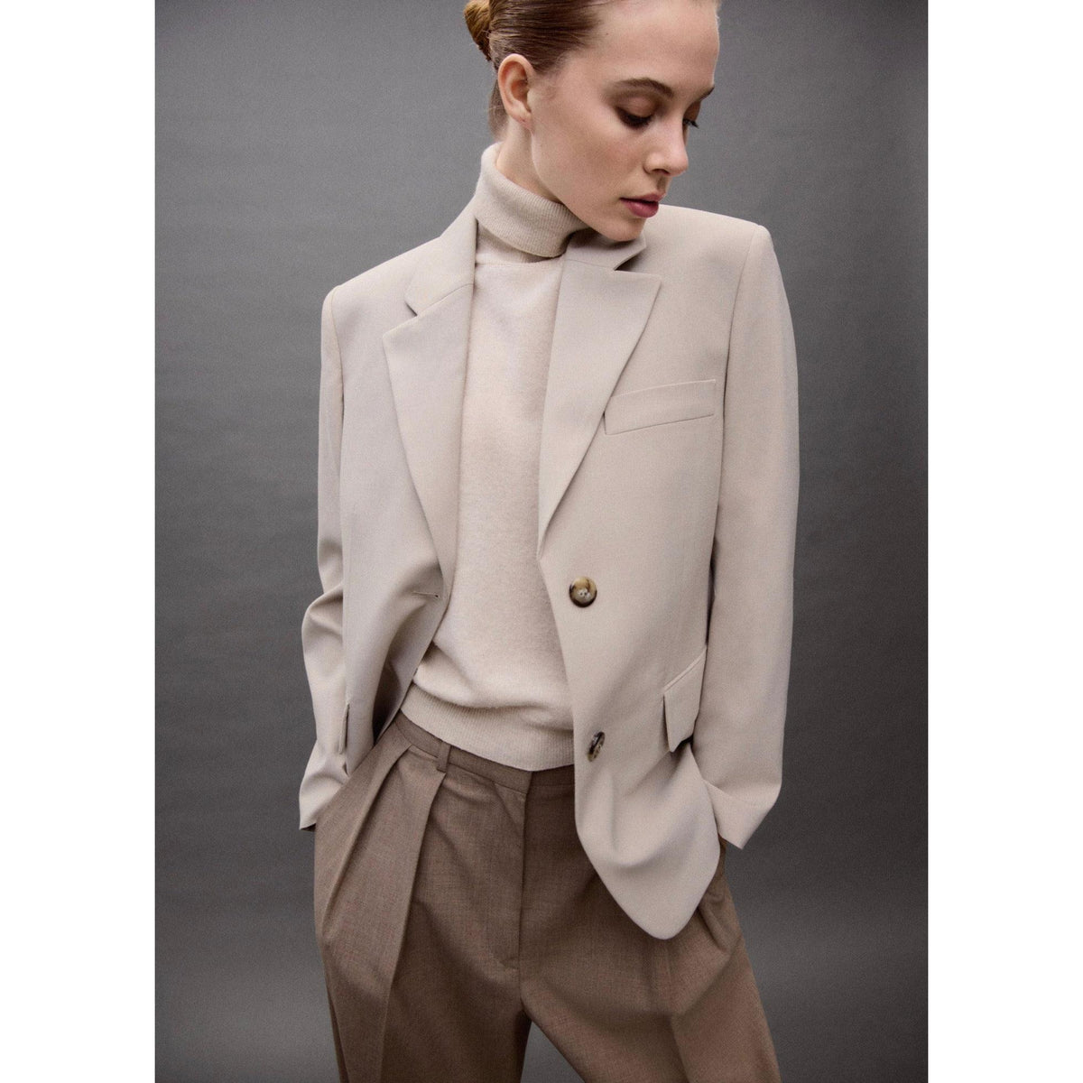 Klassisk Struktureret Blazer