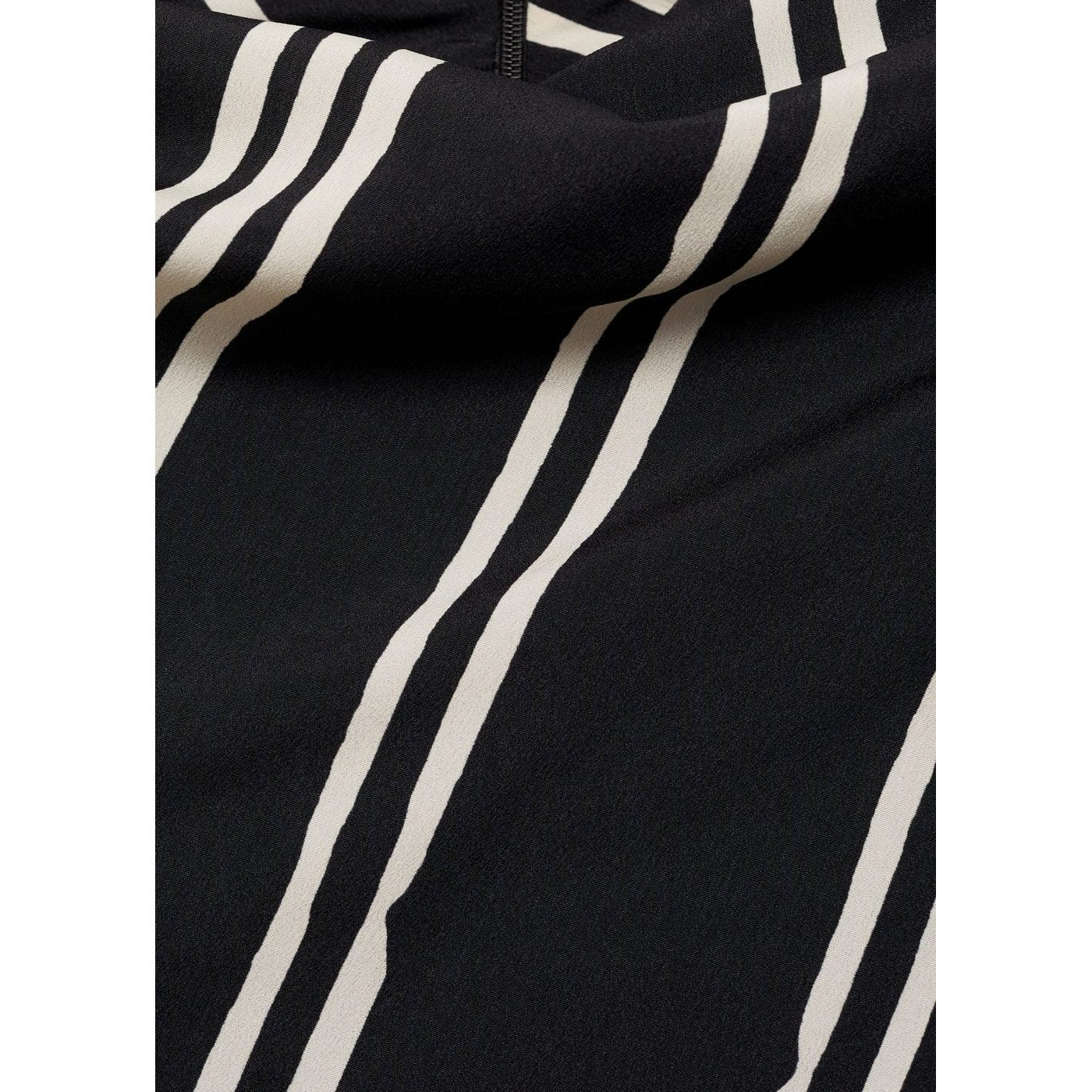 Robe Midi Imprimé À Rayures