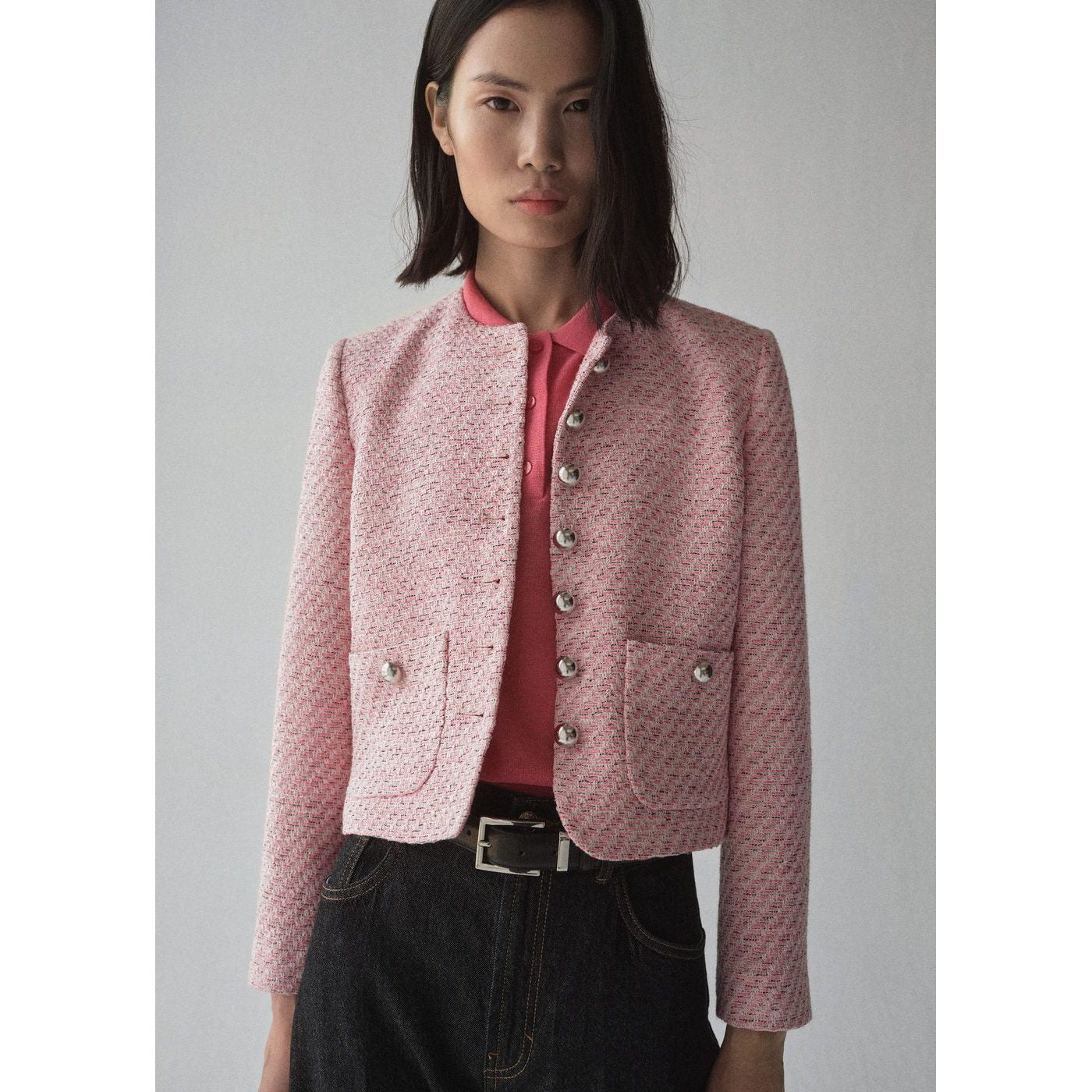 Veste Tweed Cintréeveste Tweed Cintrée