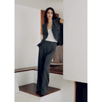 Pantalon De Tailleur Droit