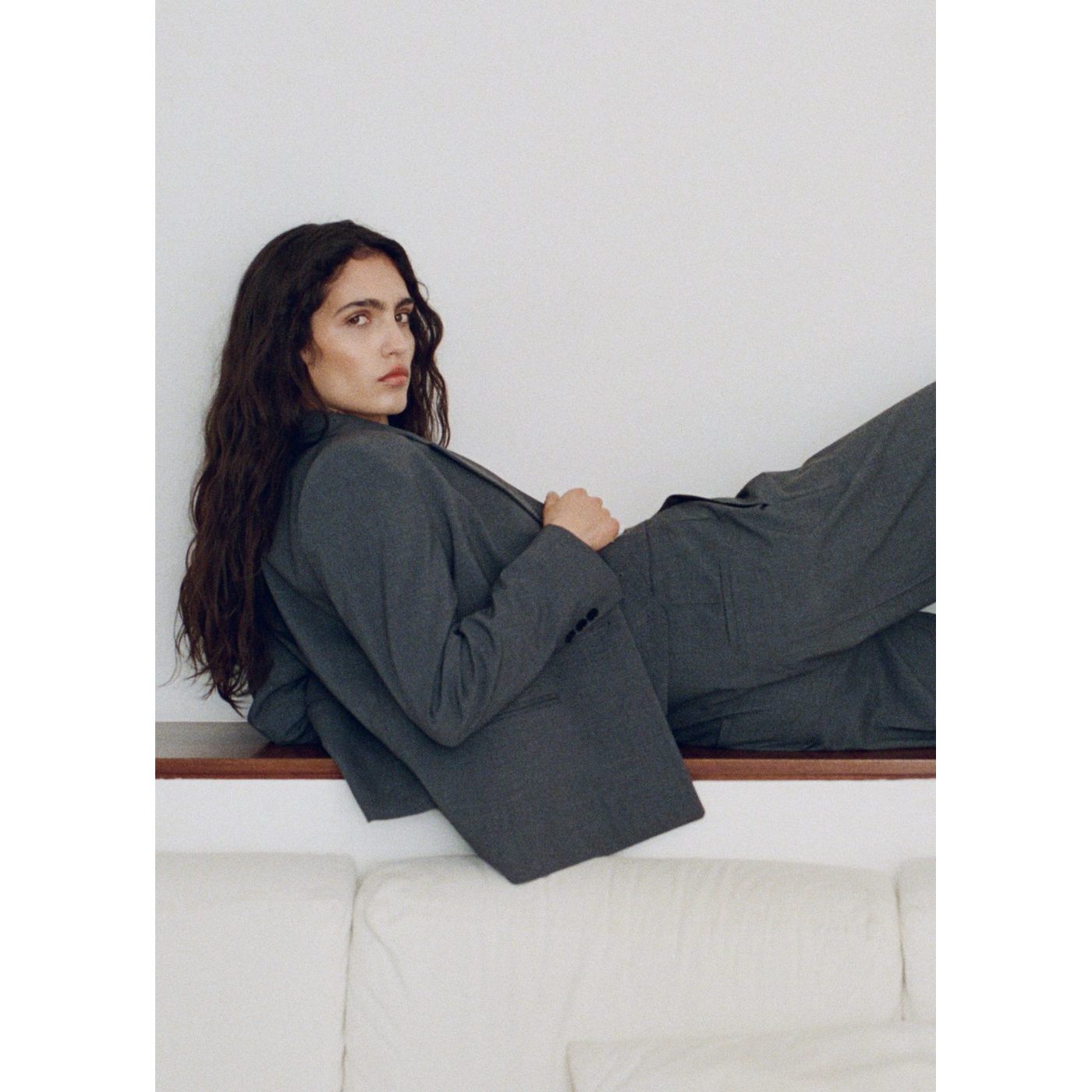 Pantalon De Tailleur Droit