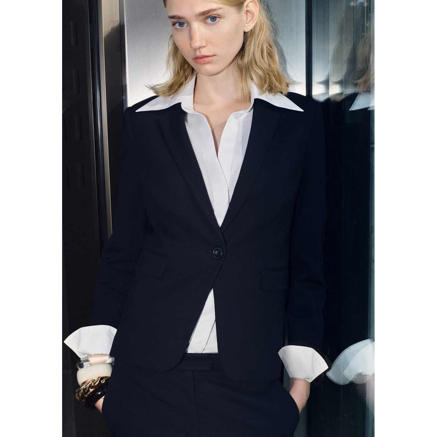 Paloma Jacket - Dark Navy Blue
