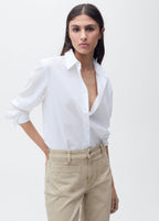 Jean Flare Crop Poches - Pastel Green