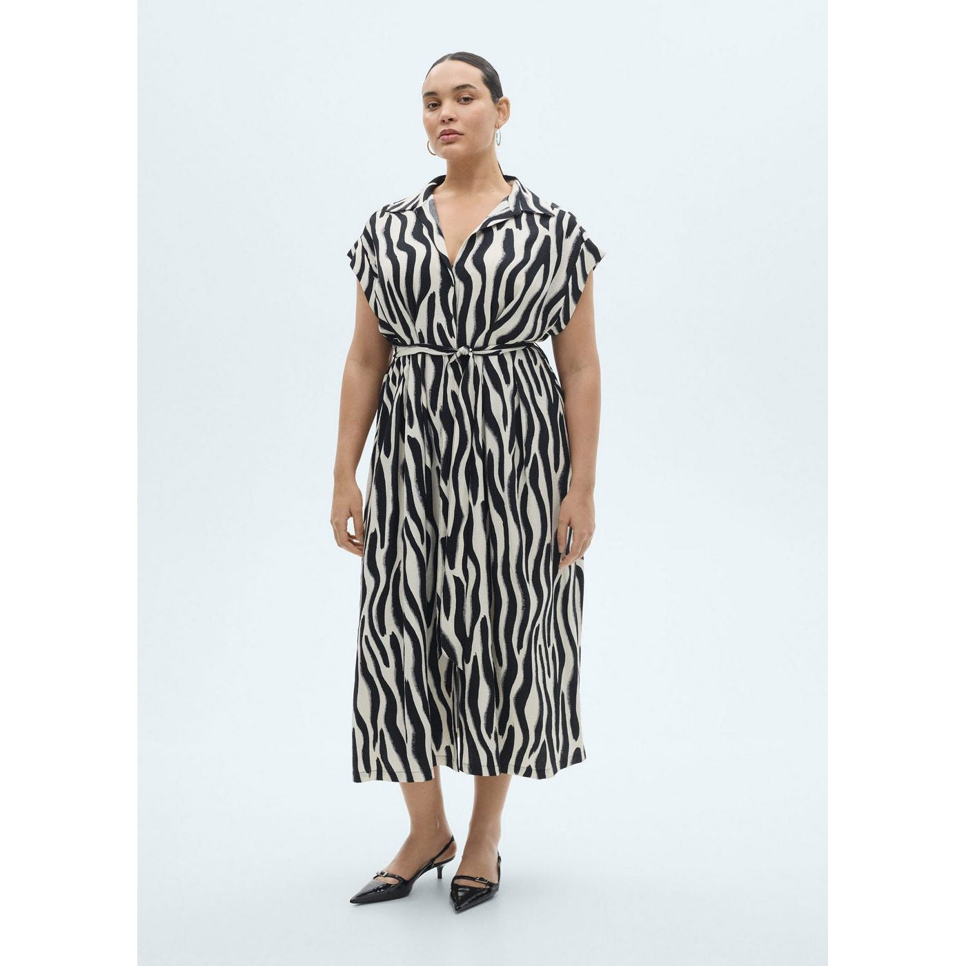Robe Chemise Zèbre
