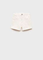 Short Chip Blanc - Fille
