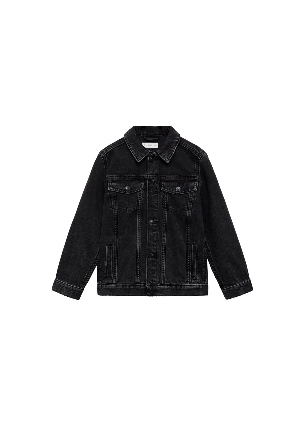 Blouson John Denim Noir - Garçon