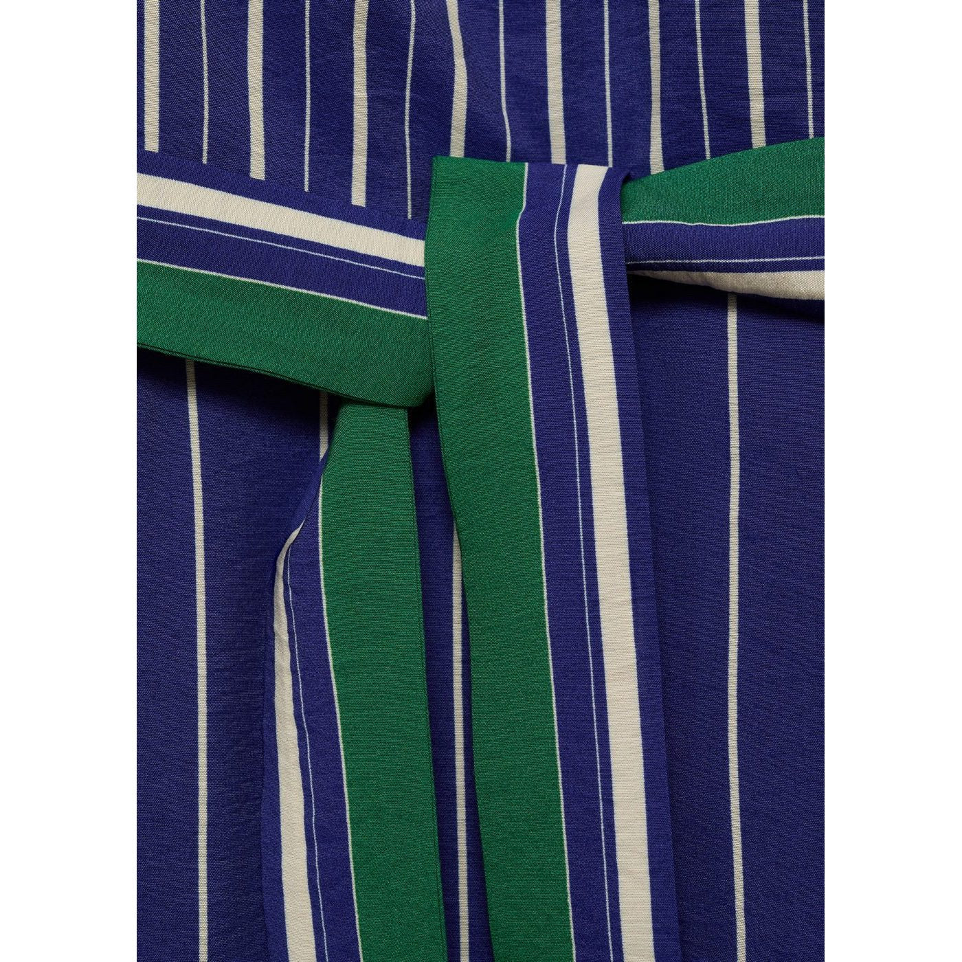 Striped Belt Jumpsuit