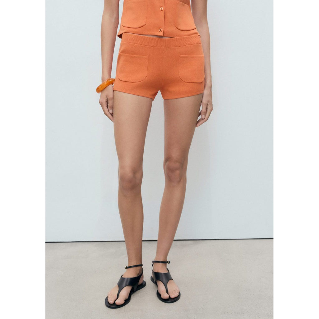 Short En Maille Poches