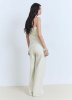 Jean Wideleg Taille Normale - Pastel Green