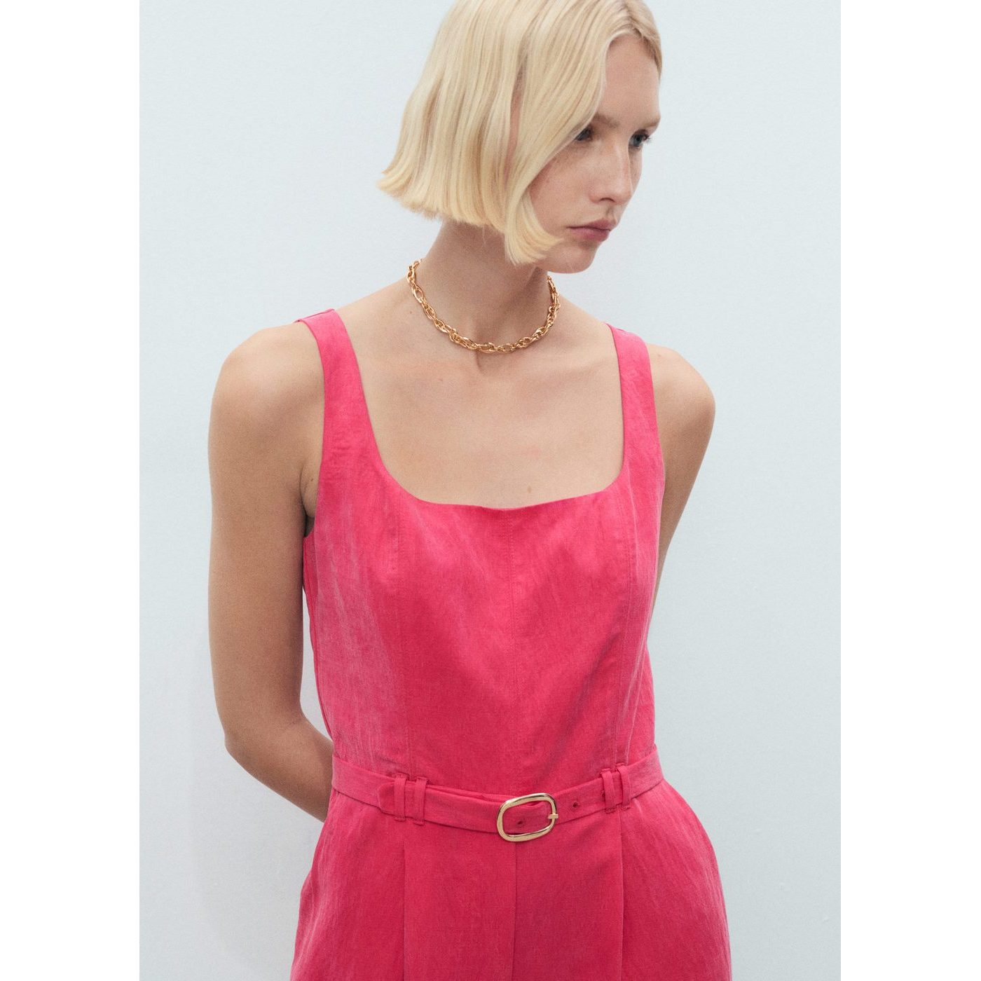 Lionela Jumpsuit - Strawberry
