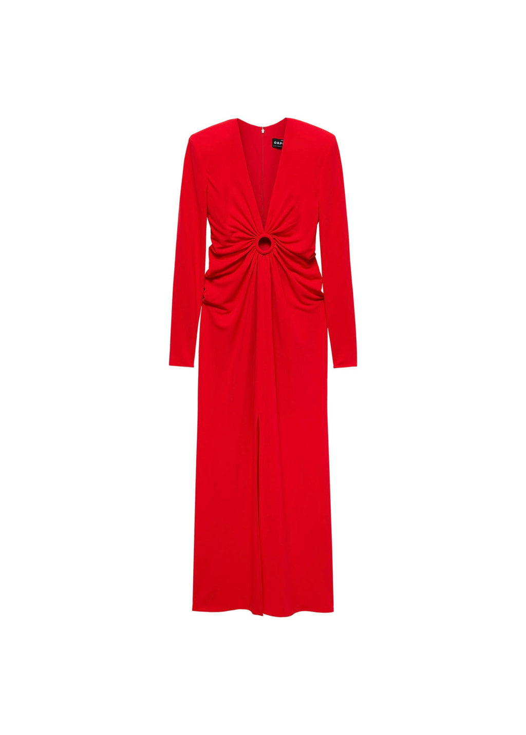 Robe Froncée Anneau Ouverture