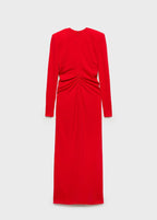 Robe Froncée Anneau Ouverture