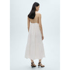 Robe Bretelles Broderie Florale