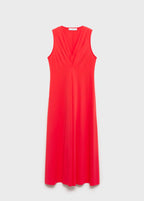 Robe En Maille Col V