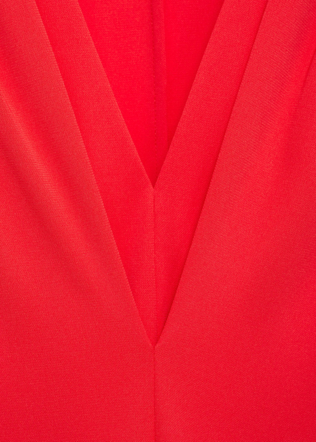 Robe En Maille Col V