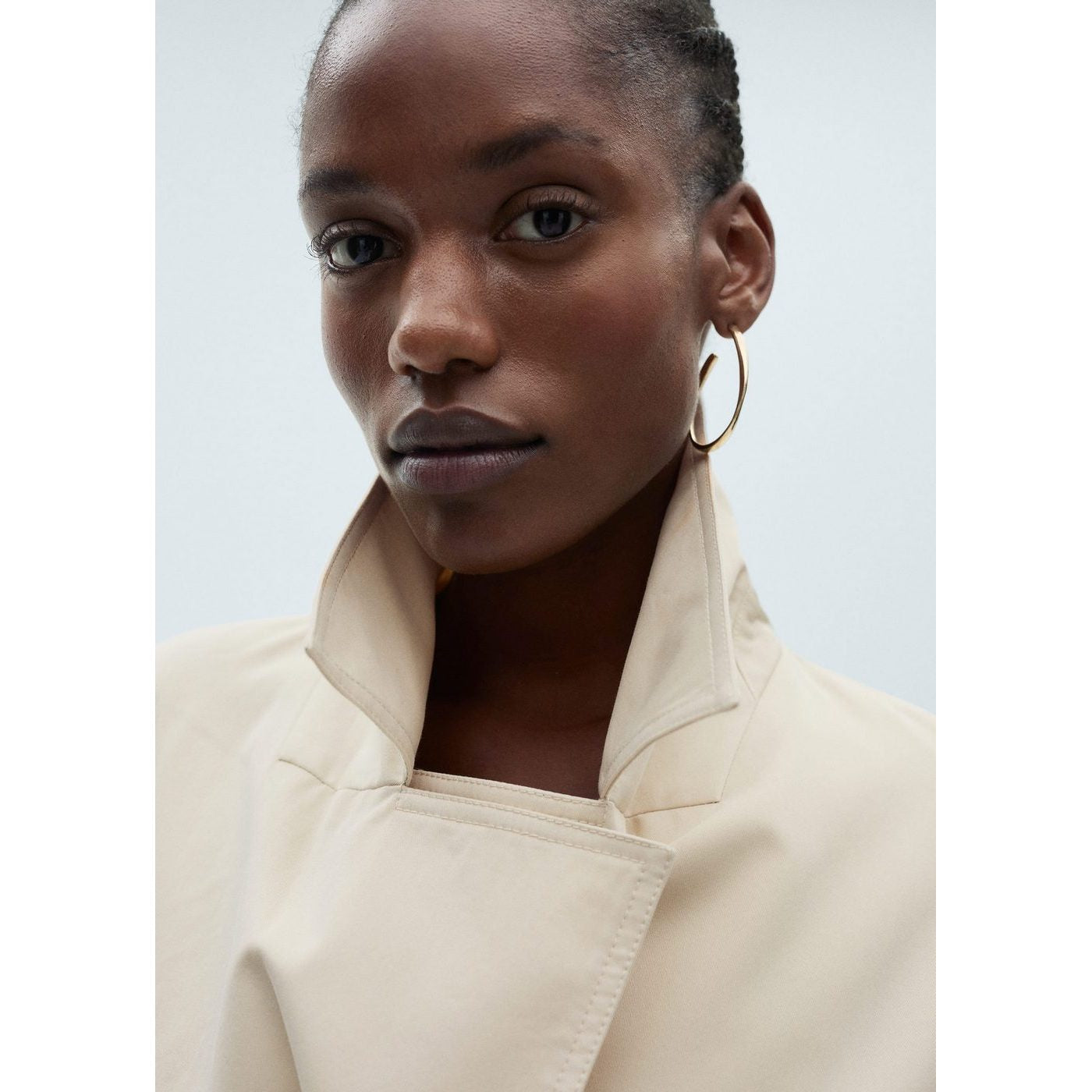 Angela Trench Coat - Raw
