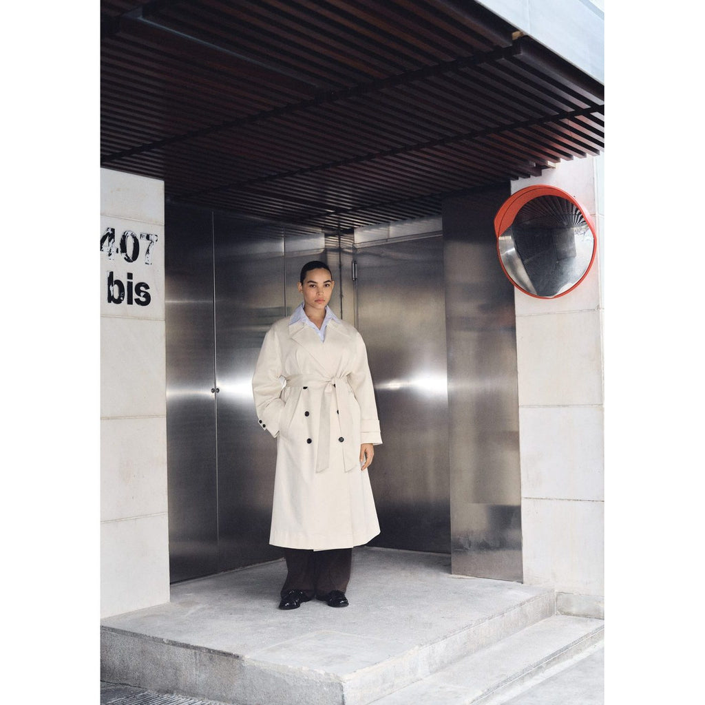 Angela Trench Coat - Raw