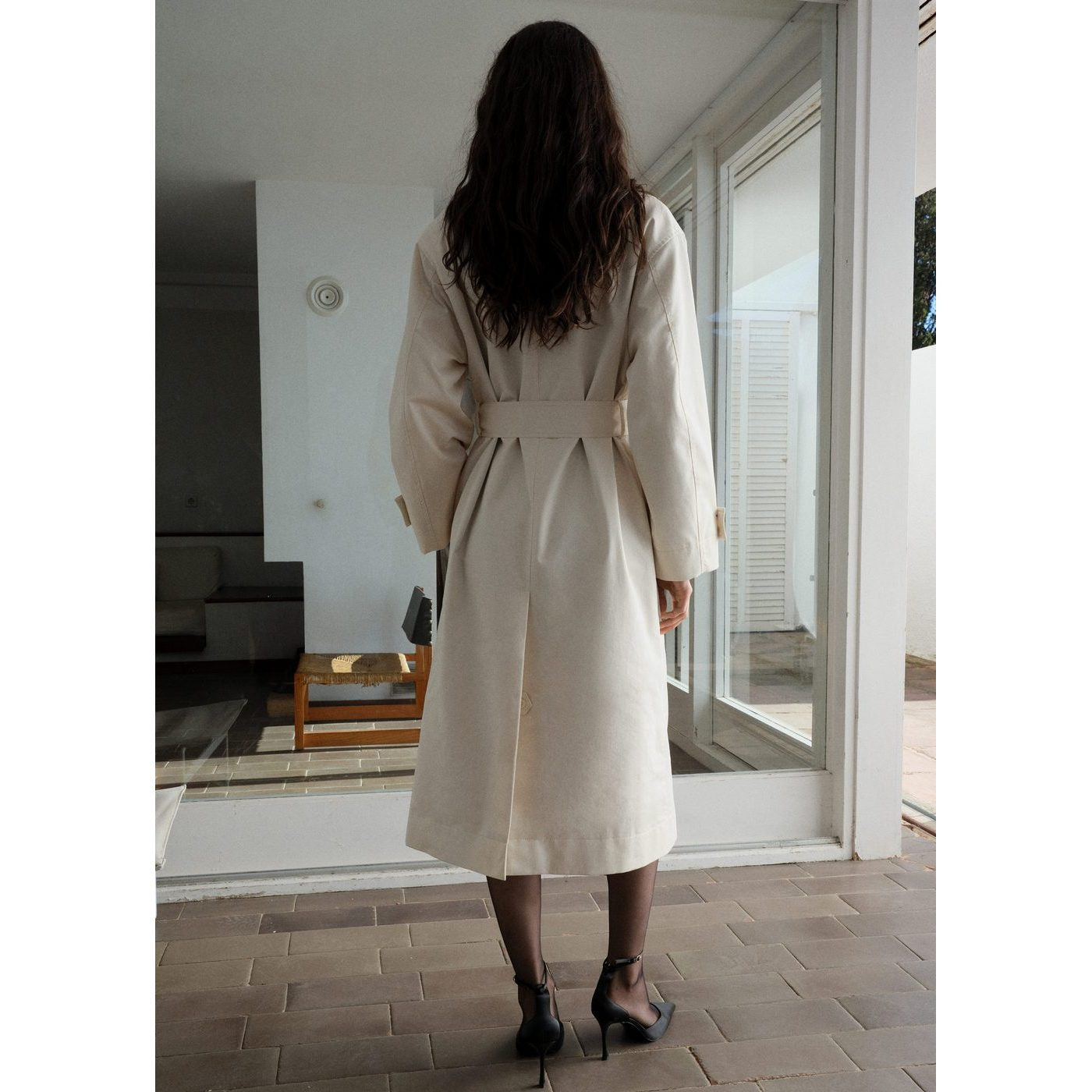Angela Trench Coat - Raw