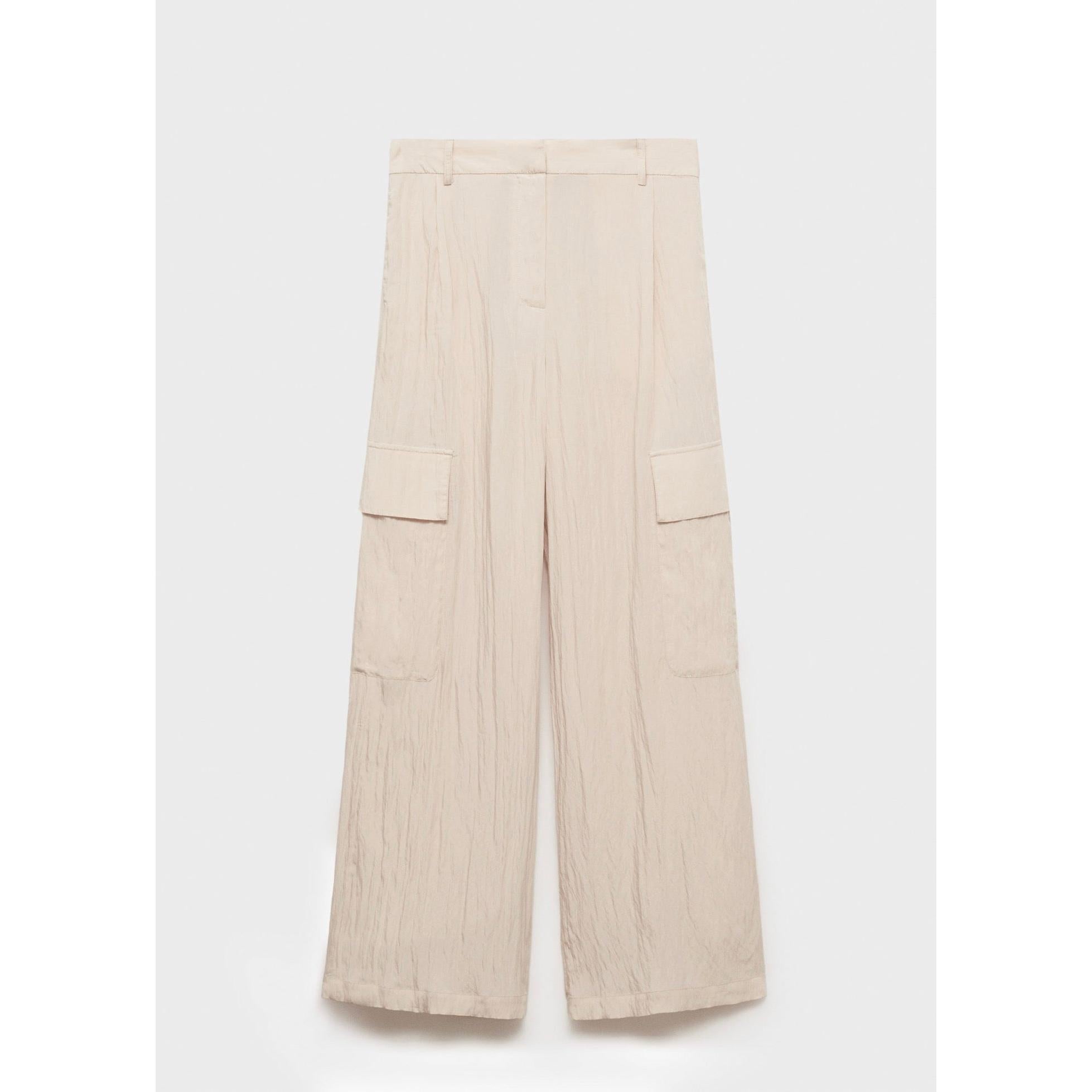 Pantalon Cargo Texturé - Natural