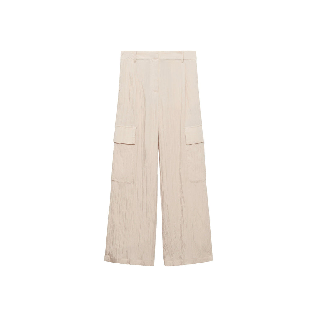 Pantalon Cargo Texturé - Natural