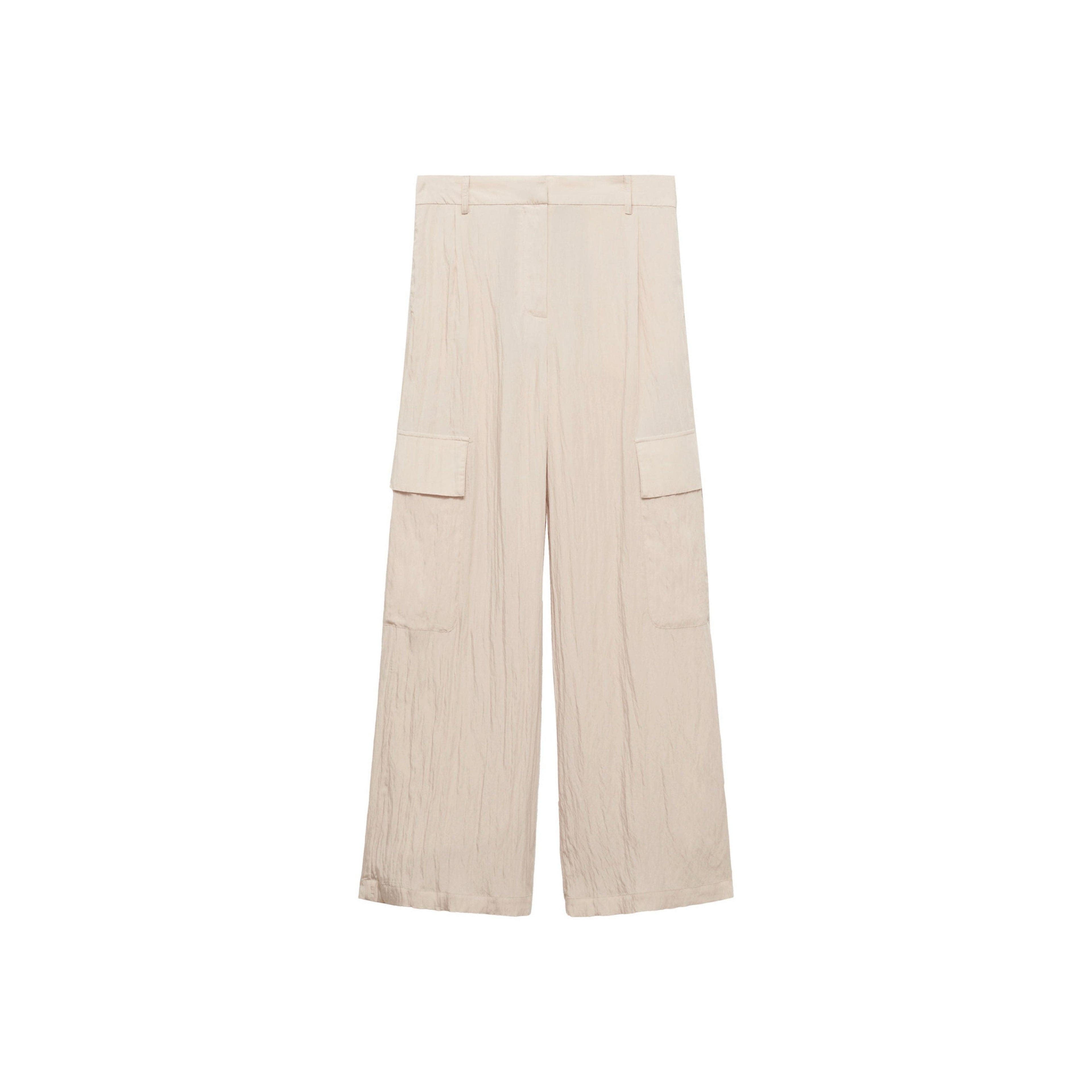 Pantalon Cargo Texturé - Natural