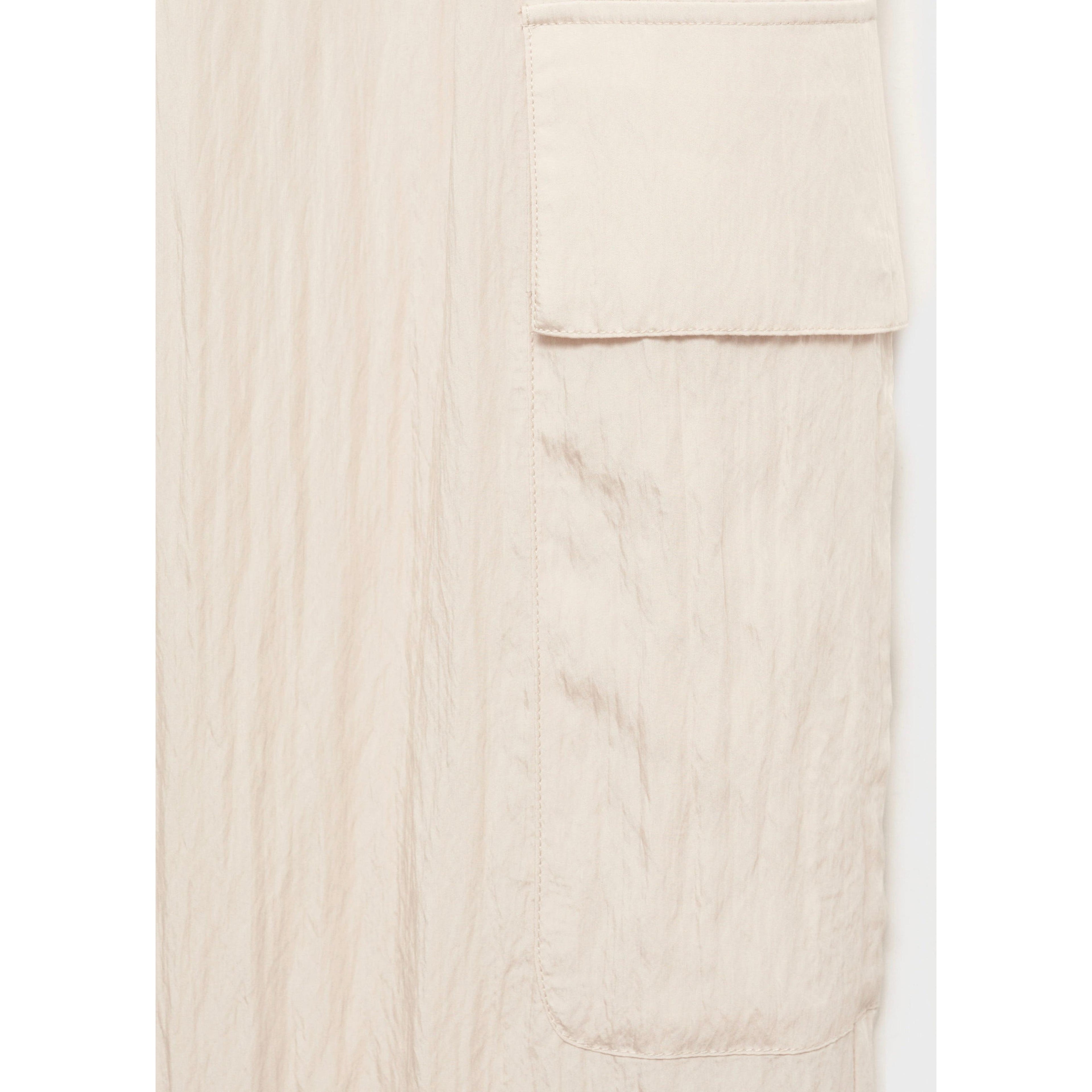 Pantalon Cargo Texturé - Natural