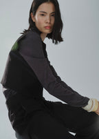 Gilet Costume Boutons - Black